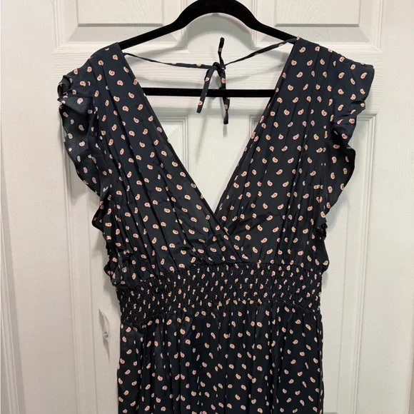 Modcloth Black Jumpsuit with Floral Design - Picture 8 of 8